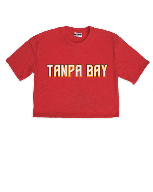 Tampa Bay Jersey Front/Back Cropped Tee