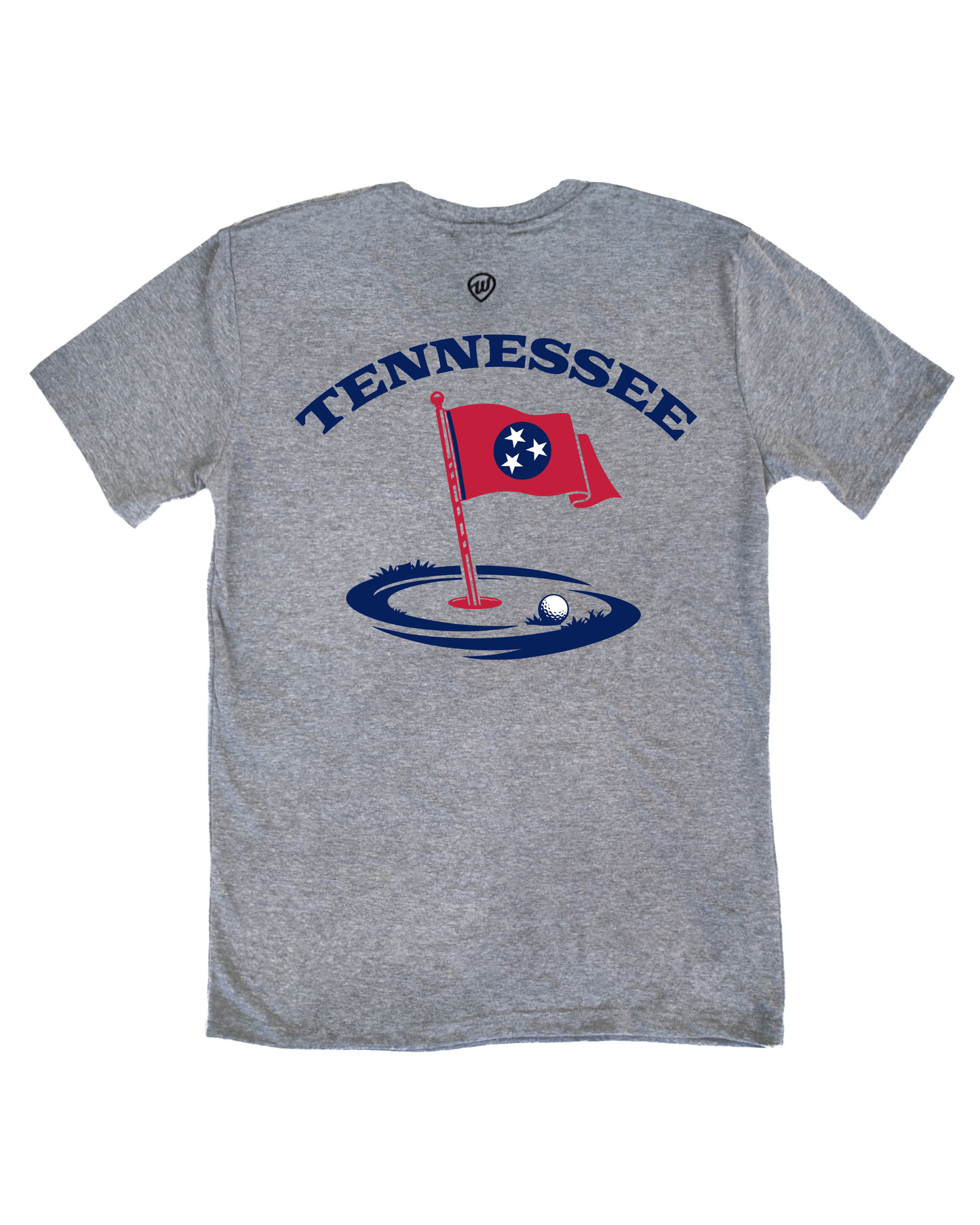 Tennessee Golf Flag Front/Back Tee