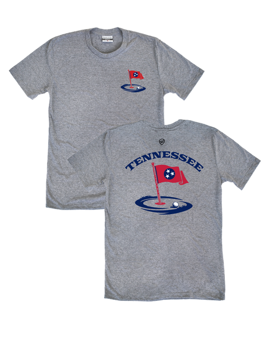 Tennessee Golf Flag Front/Back Tee