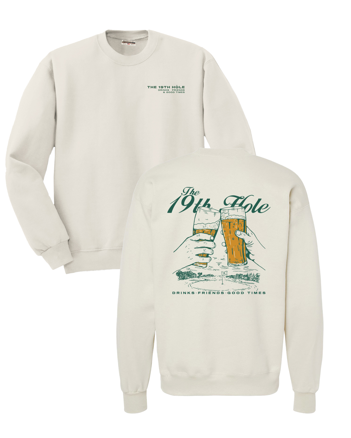 The 19th Hole Cotton Crew Sweatshirt