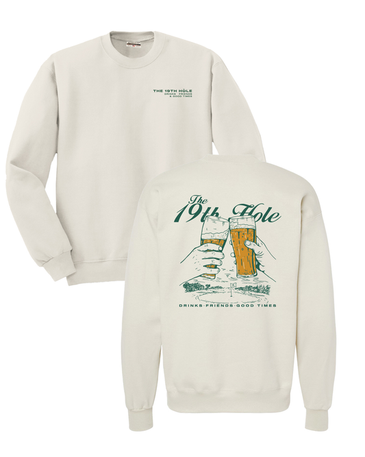 The 19th Hole Cotton Crew Sweatshirt