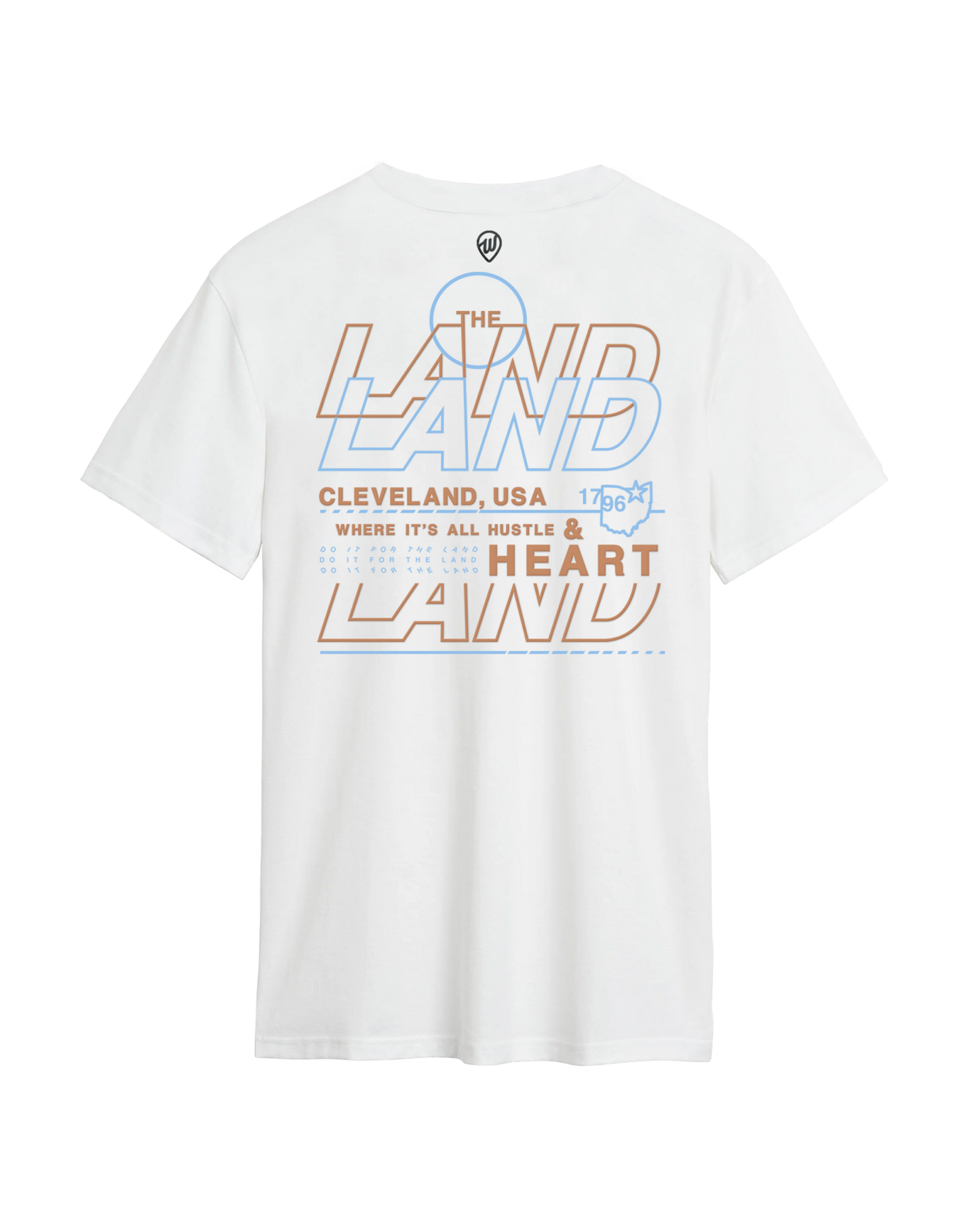 The Land Hustle & Heart Cotton Tee
