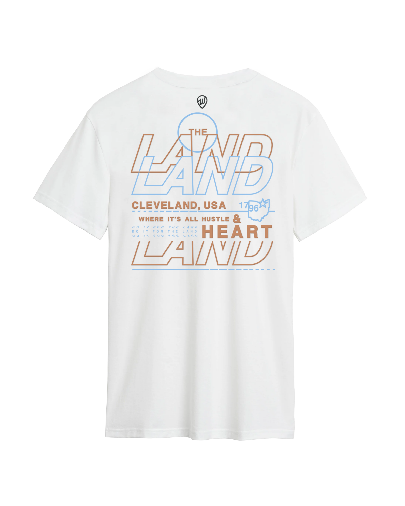 The Land Hustle & Heart Cotton Tee