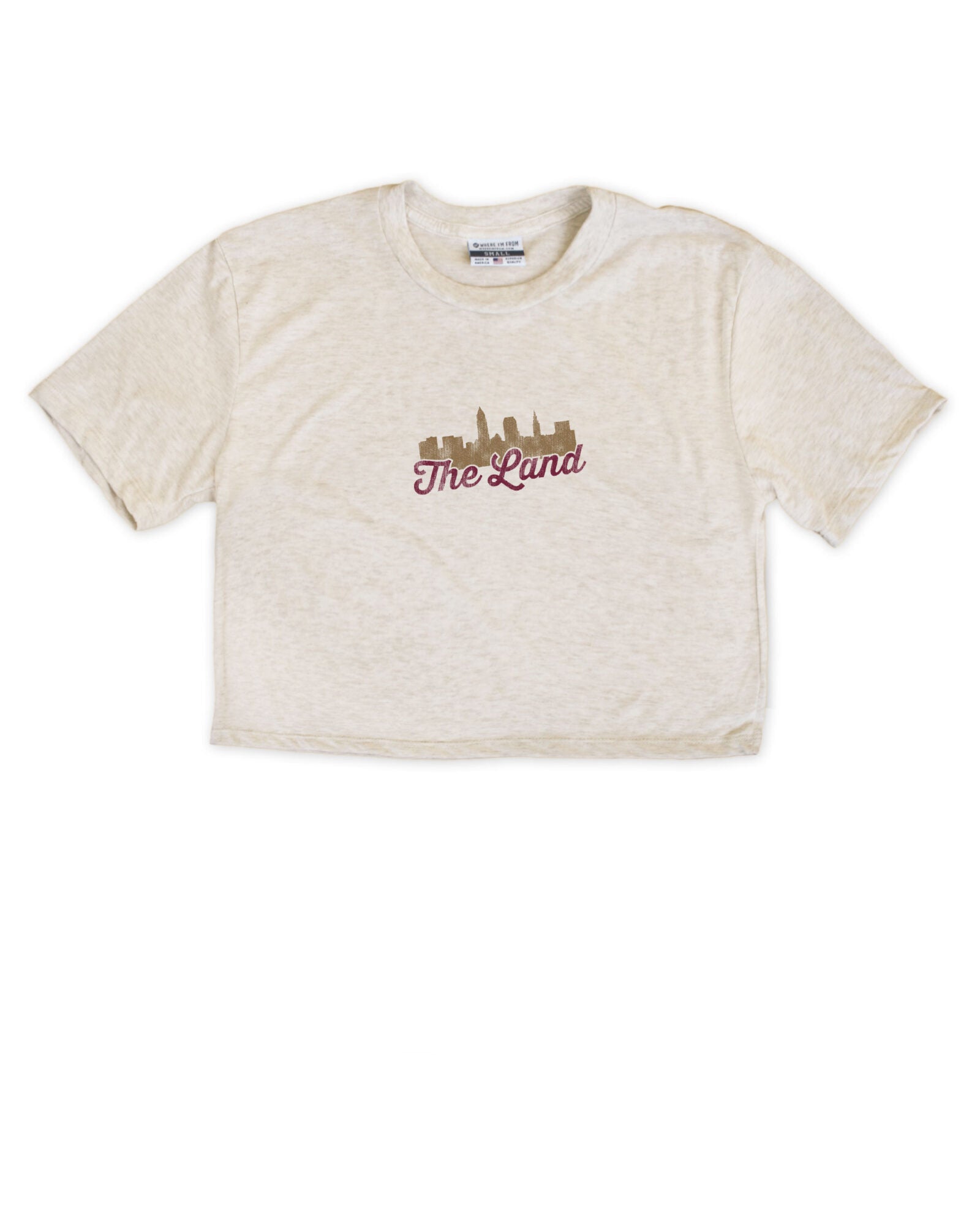 The Land Skyline Cropped Tee