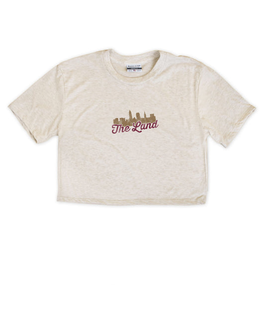 The Land Skyline Cropped Tee