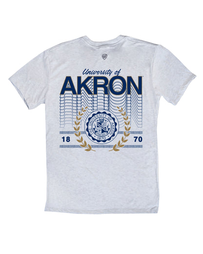 University of Akron Crest Tee