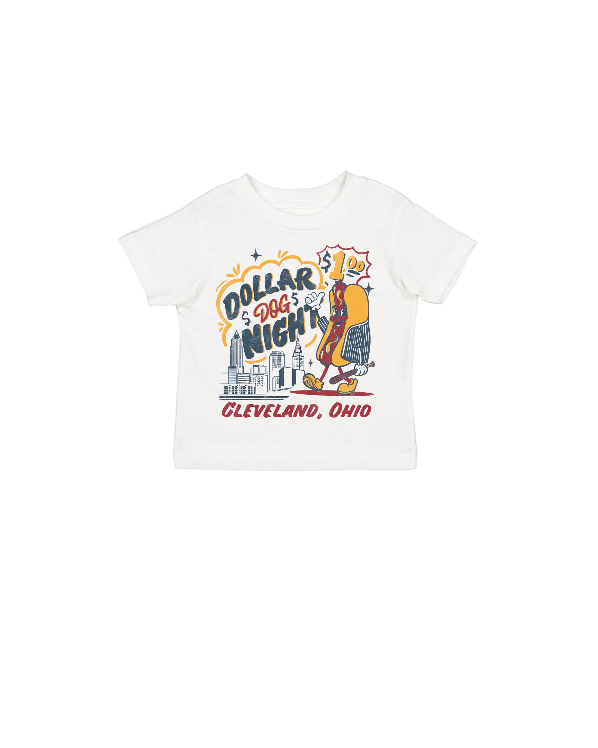 Vintage Dollar Dog Night Toddler Tee