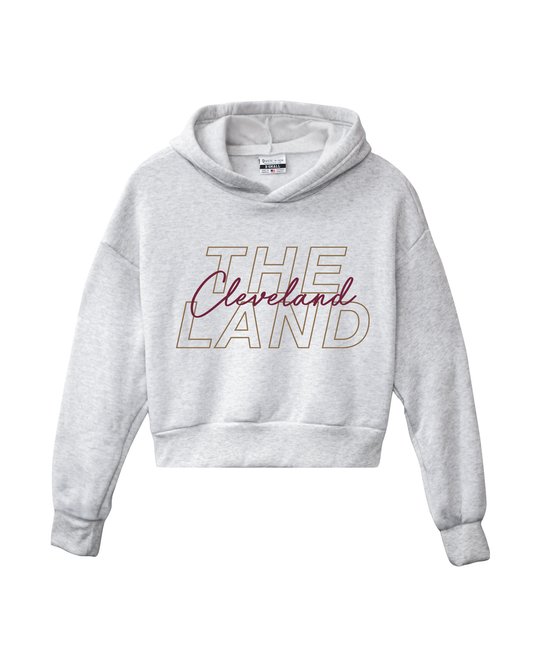 The Land Cleveland Script Pullover Hoodie
