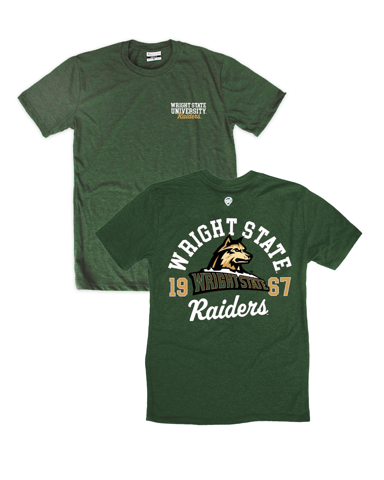 Wright State Raiders F/B Tee