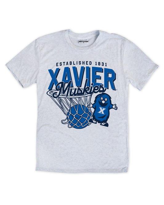 Xavier Muskies Basketball Tee