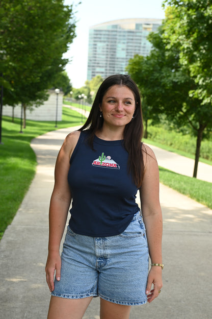 Arizona Vintage Logo High Neck Tank