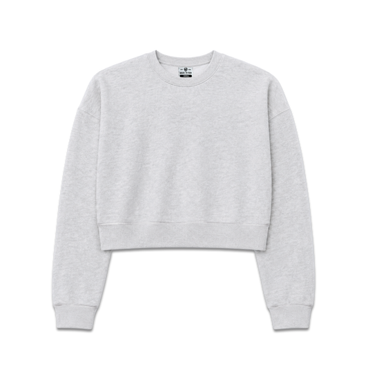 Essentials Cropped Crew Sweatshirt