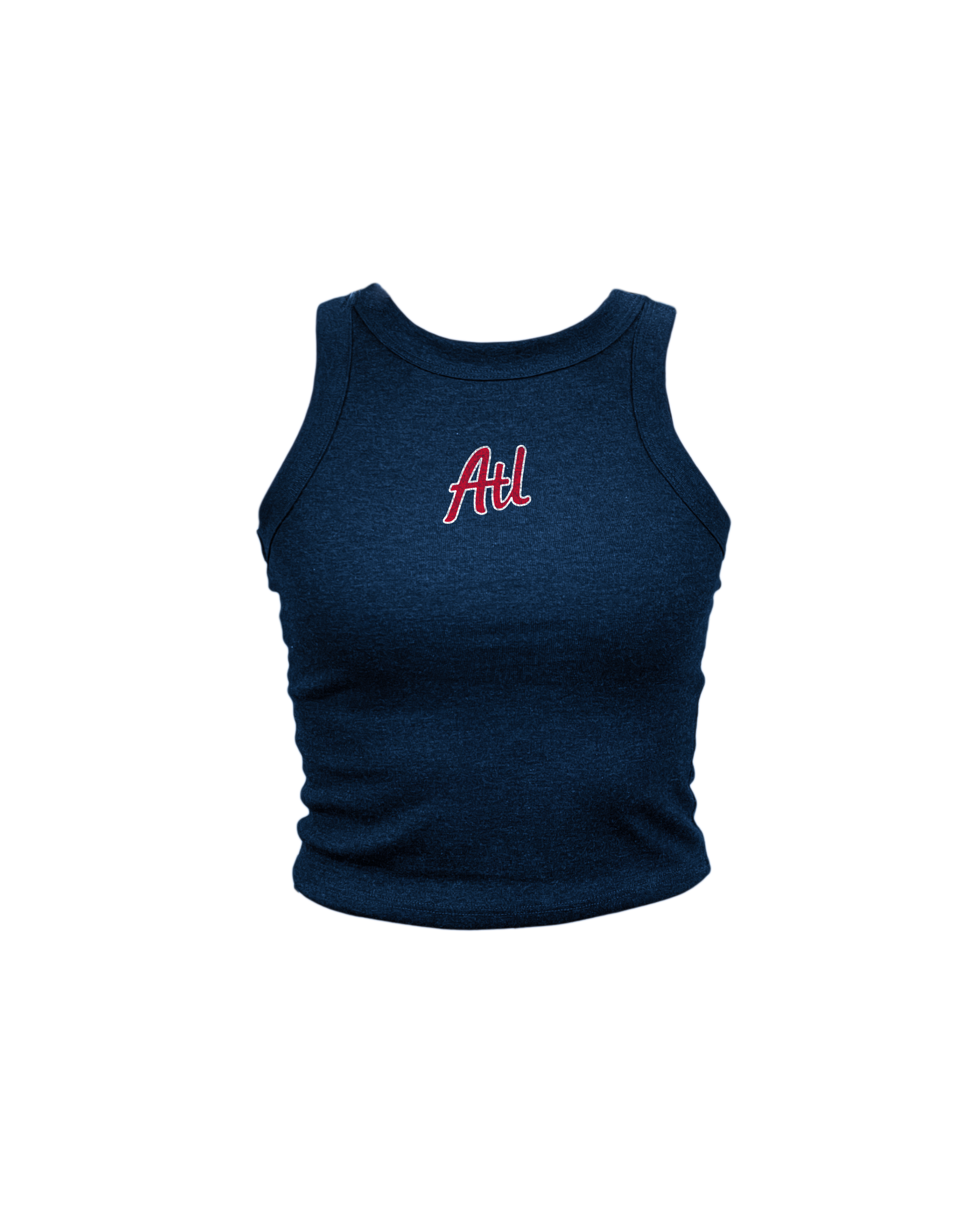 Atlanta ATL Script High Neck Tank