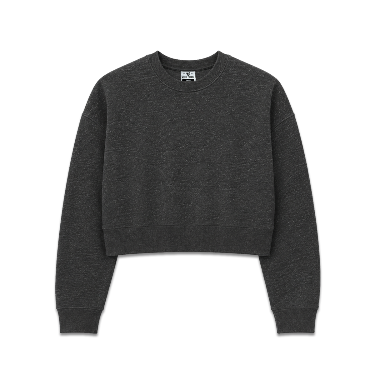 Essentials Cropped Crew Sweatshirt