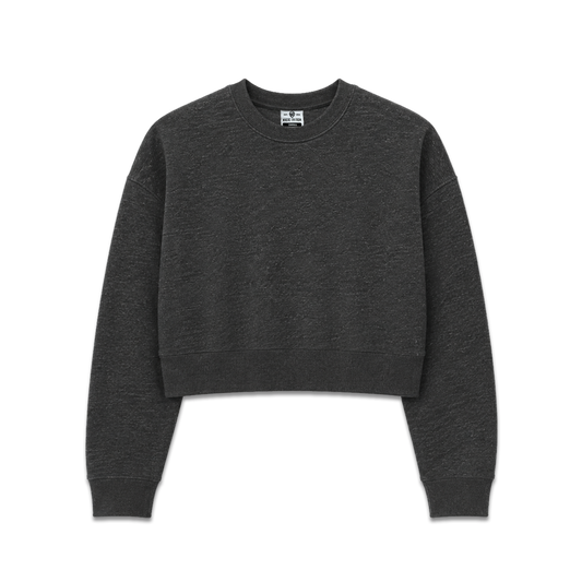 Essentials Cropped Crew Sweatshirt