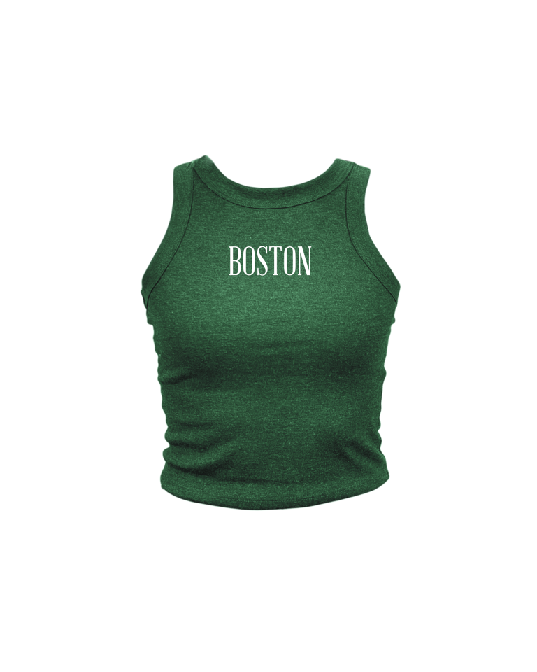 Simple Boston High Neck Tank