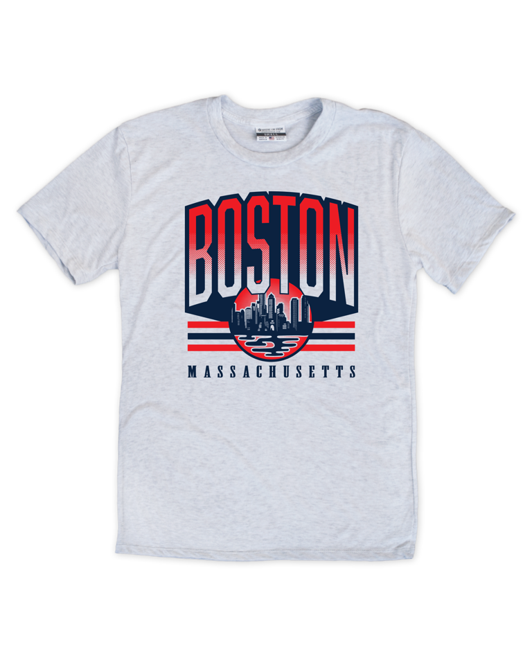 Boston Retro Gradient Tee