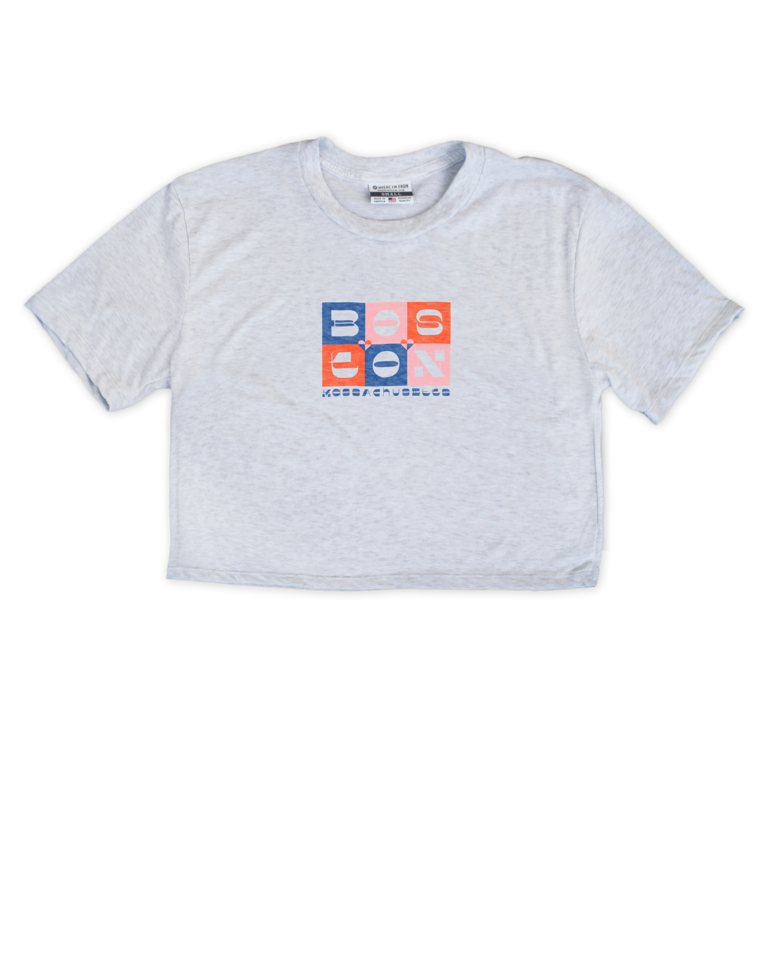 Boston Square Cropped Tee
