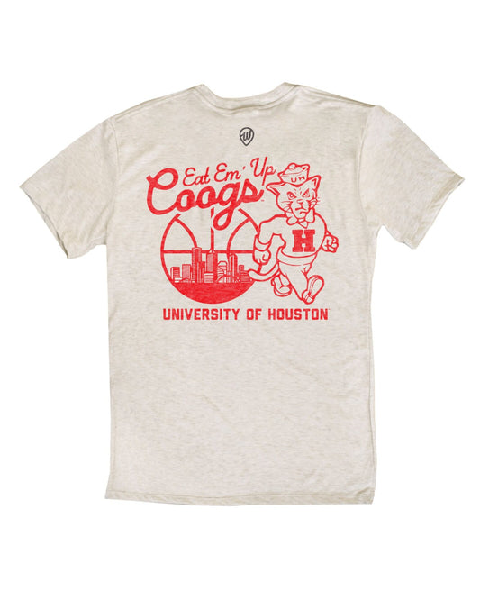 University of Houston Vintage “Eat ‘Em Up Coogs” Tee