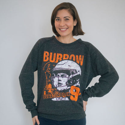 Burrow 9 Quarterback Crew Sweatshirt