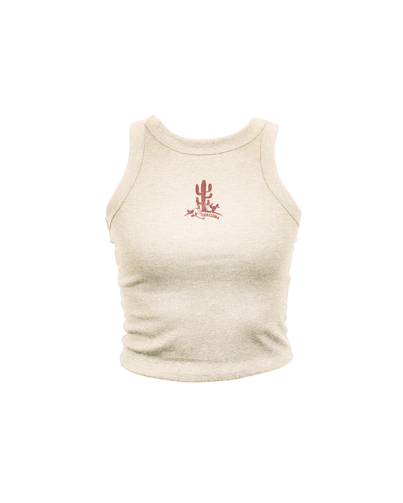 AZ Cactus Skull High Neck Tank