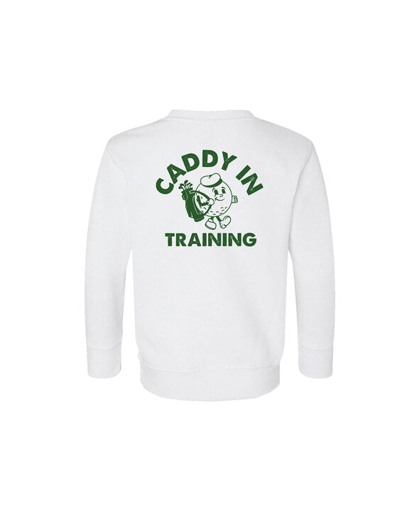 Caddy In Training Toddler Sweatshirt