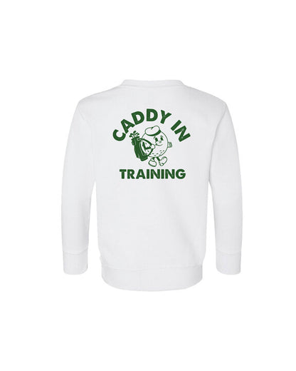 Caddy In Training Toddler Sweatshirt