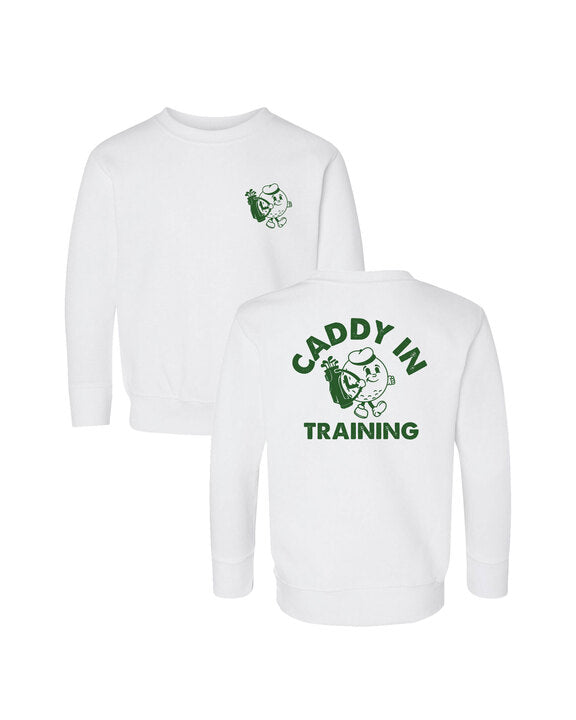 Caddy In Training Toddler Sweatshirt