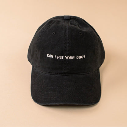 Can I Pet Your Dog Dad Hat