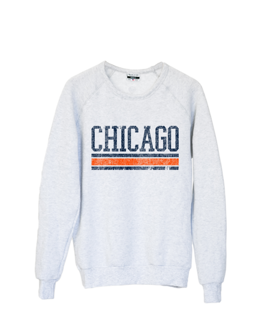 Chicago Lines Crew Sweatshirt