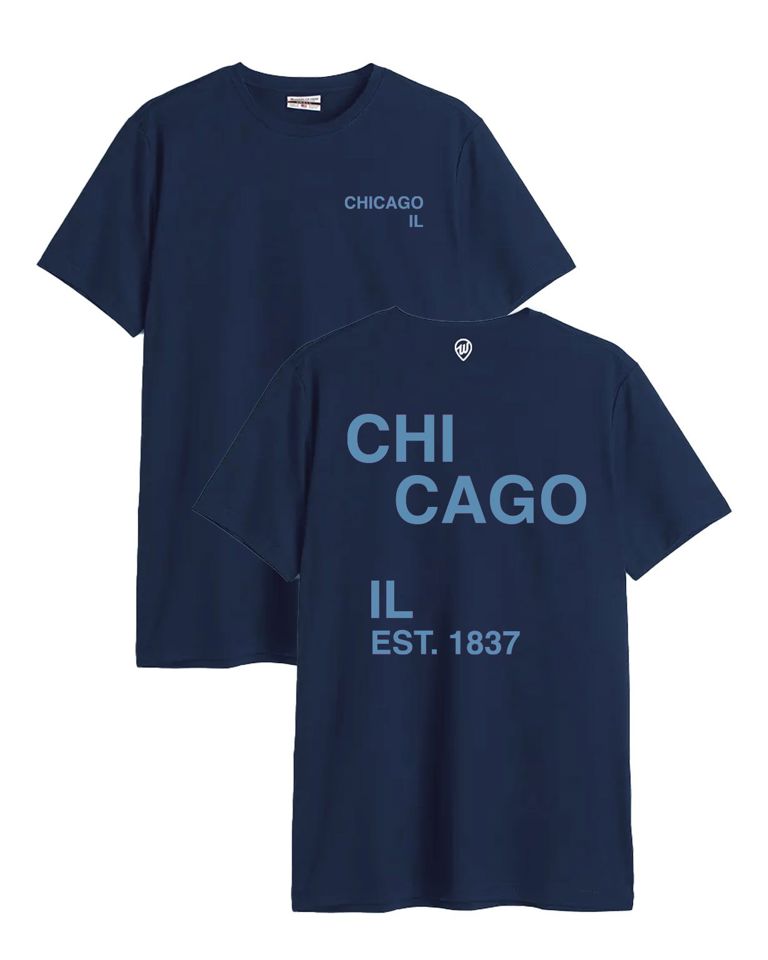 Chicago 1837 Front/Back Tee