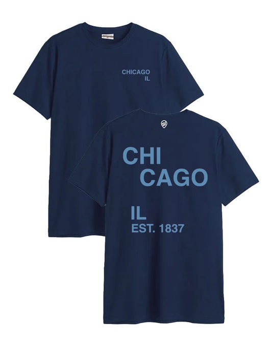 Chicago 1837 Front/Back Tee