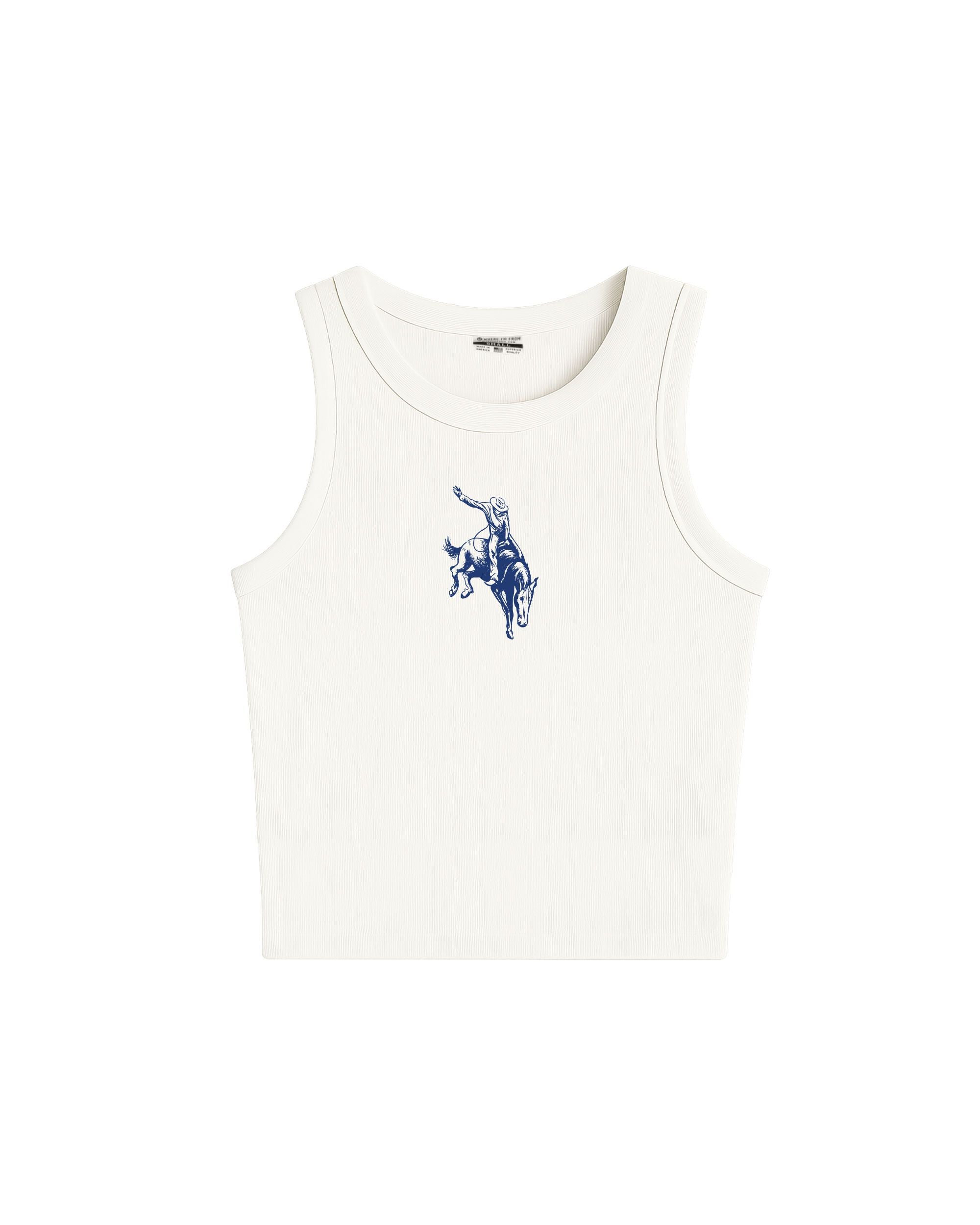 Cowboy High Neck Tank – Where I'm From