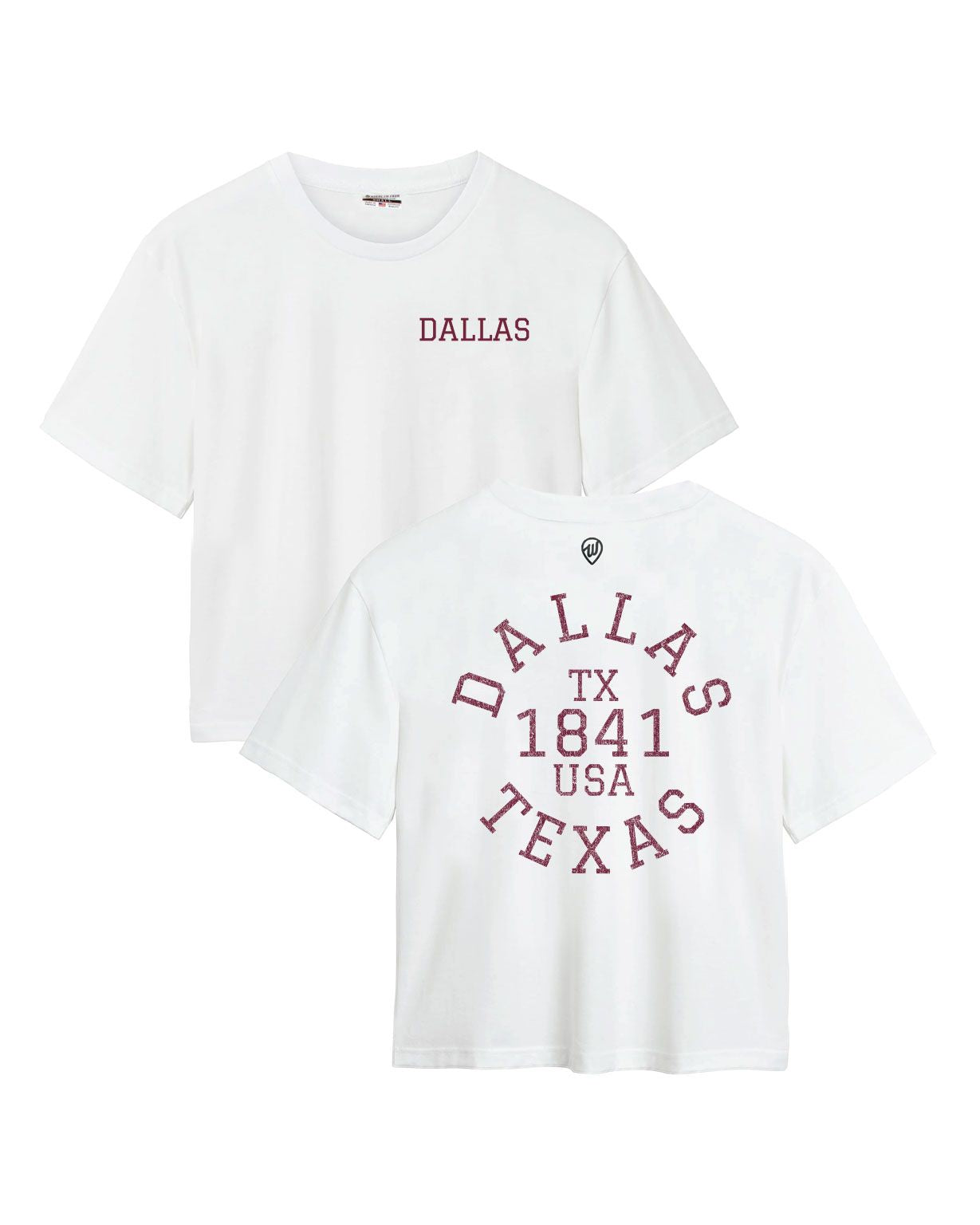 Dallas Texas USA Front/Back Easy Tee