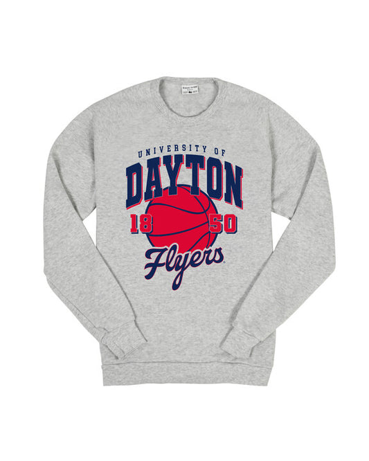 University of Dayton Flyers 1850 Basketball Crew Sweatshirt
