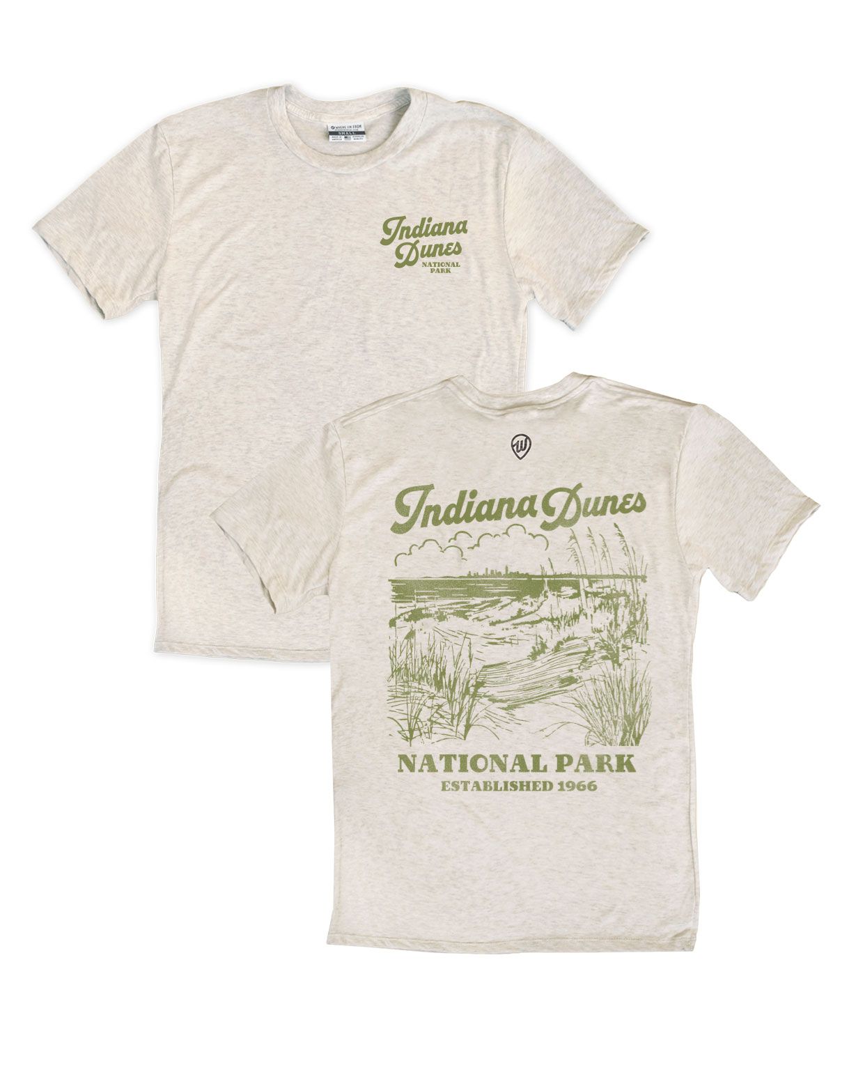 Indiana Dunes Front/Back Tee