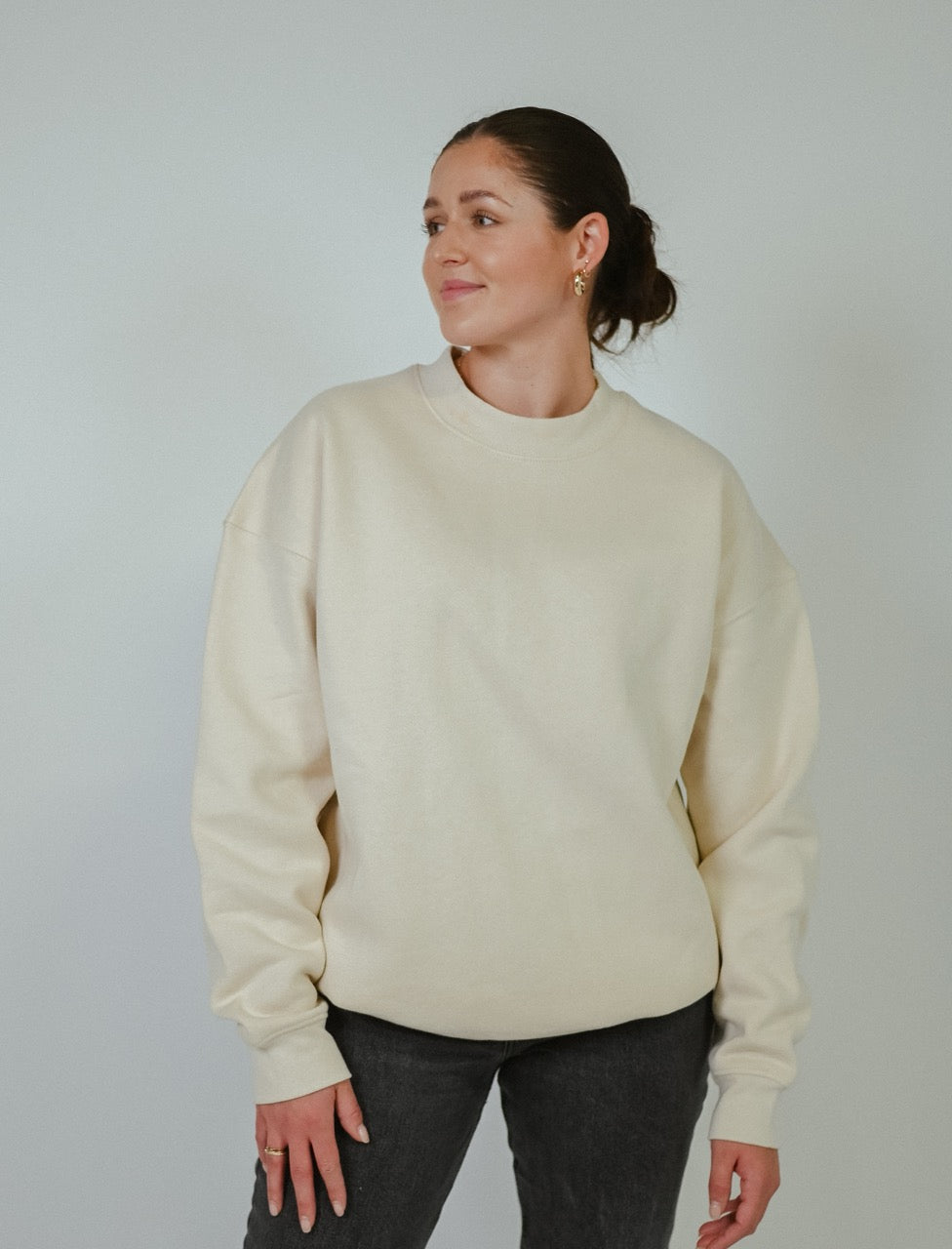 Unisex Cotton Crew Sweatshirt