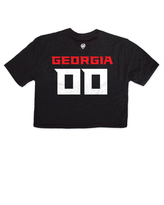 Atlanta Jersey Cropped Tee