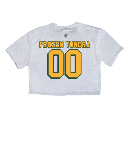 Green Bay Jersey Front/Back Cropped Tee
