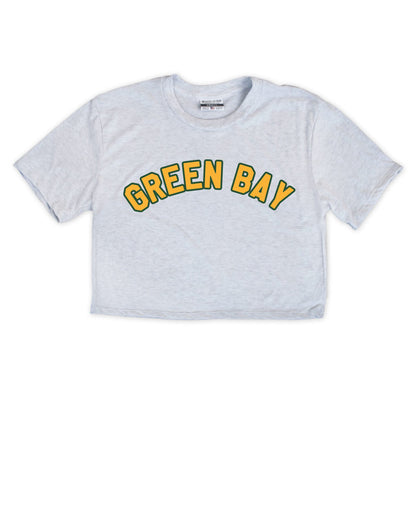 Green Bay Jersey Front/Back Cropped Tee
