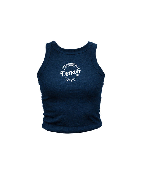 Detroit Motor City High Neck Tank