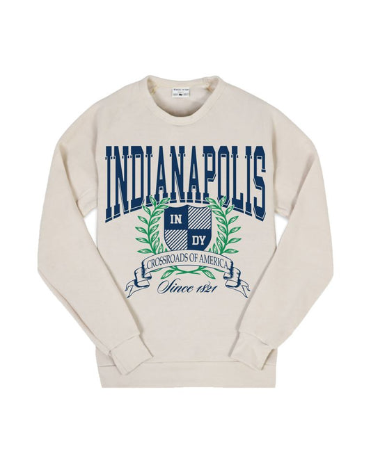 Indianapolis Crest Crew Sweatshirt