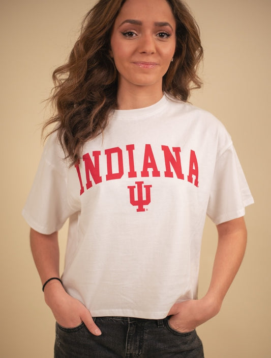 Indiana Hoosiers Jersey Cotton Easy Tee