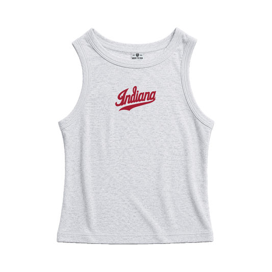 Indiana Script High Neck Tank