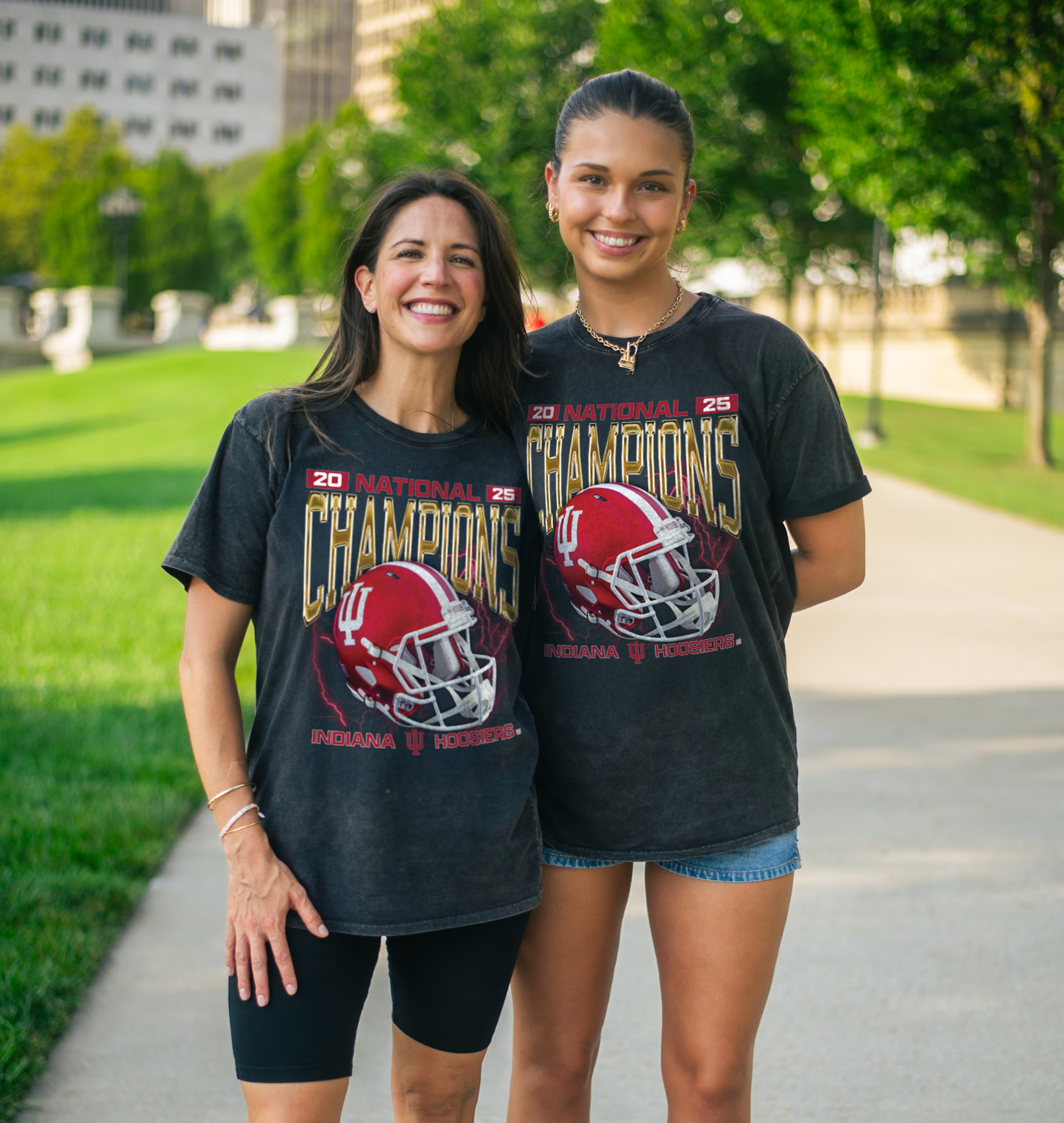 IU Champs Vintage Helmet Tee