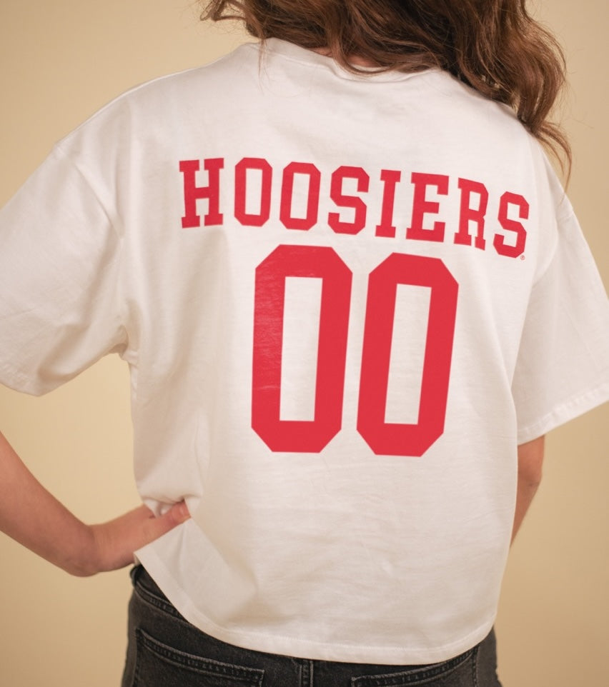 Indiana Hoosiers Jersey Cotton Easy Tee