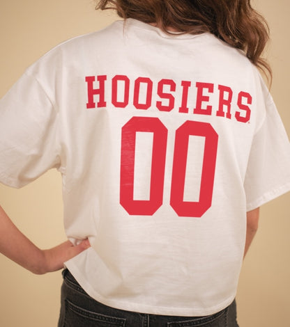 Indiana Hoosiers Jersey Cotton Easy Tee