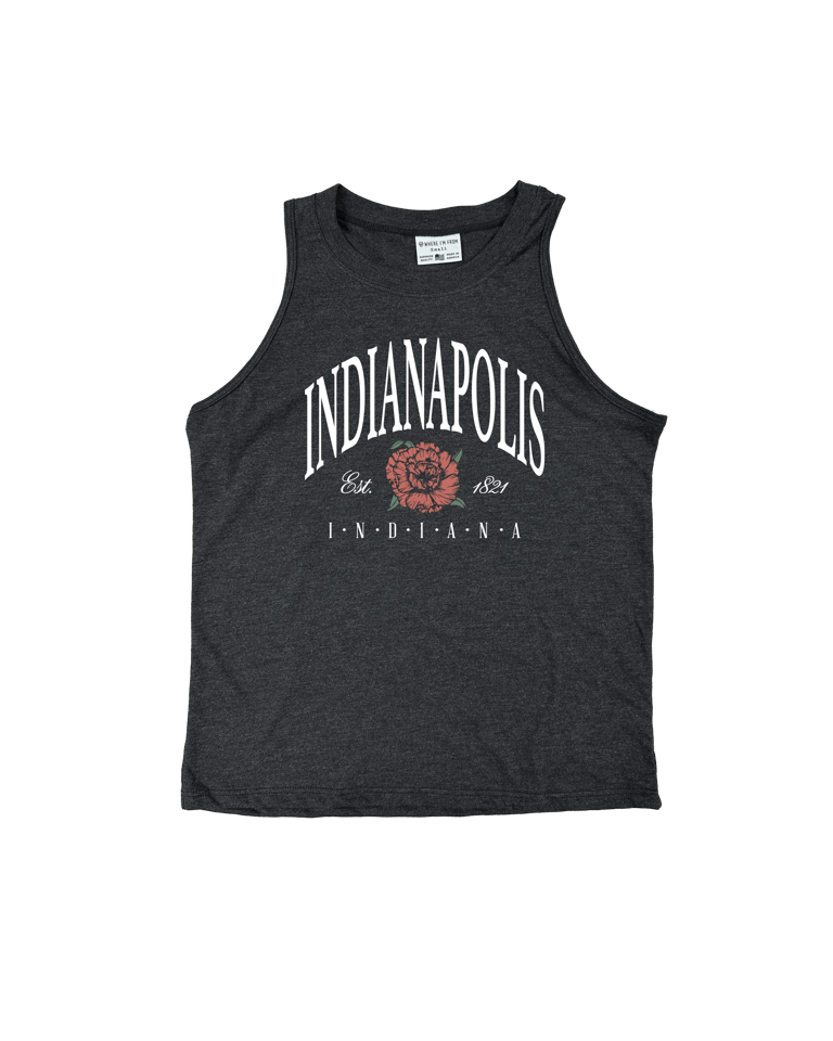 Indianapolis Rose Relaxed Tank