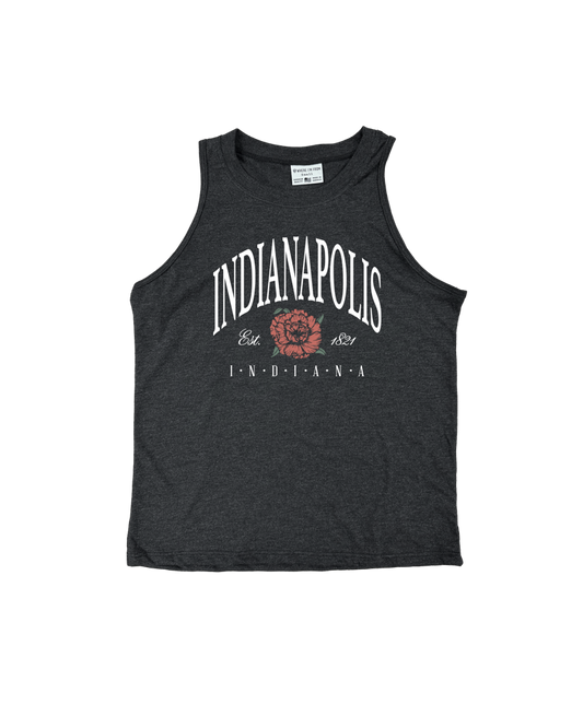 Indianapolis Rose Relaxed Tank
