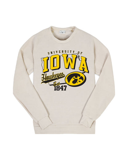 University of Iowa Hawkeyes Est. 1847 Crew Sweatshirt